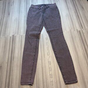 Jessica Simpson Women's Purple Kiss Me Skinny Jeans